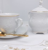 Cmielow - 1790 Marie - Luise -Gold - milk can & sugar bowl