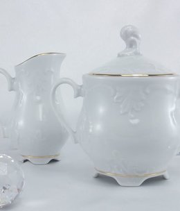 Cmielow - 1790 Marie - Luise -Gold - milk can / sugar bowl