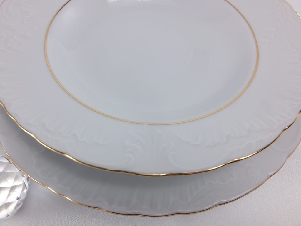 Cmielow - 1790 Marie - Luise - Gold - Porcelain Plate