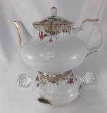 CHODZIEZ 1852 Marie-Rose - warmer with rose motive and gold rim