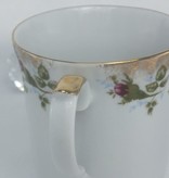 CHODZIEZ 1852 Marie -Rose - Kaffeetasse classic mit Goldrand