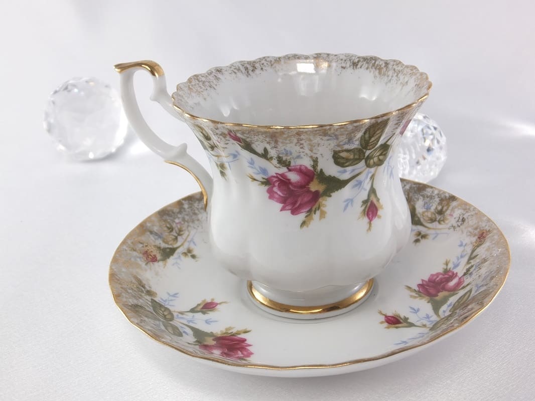 CHODZIEZ 1852 Marie -Rose - Kaffeetasse & Untertasse