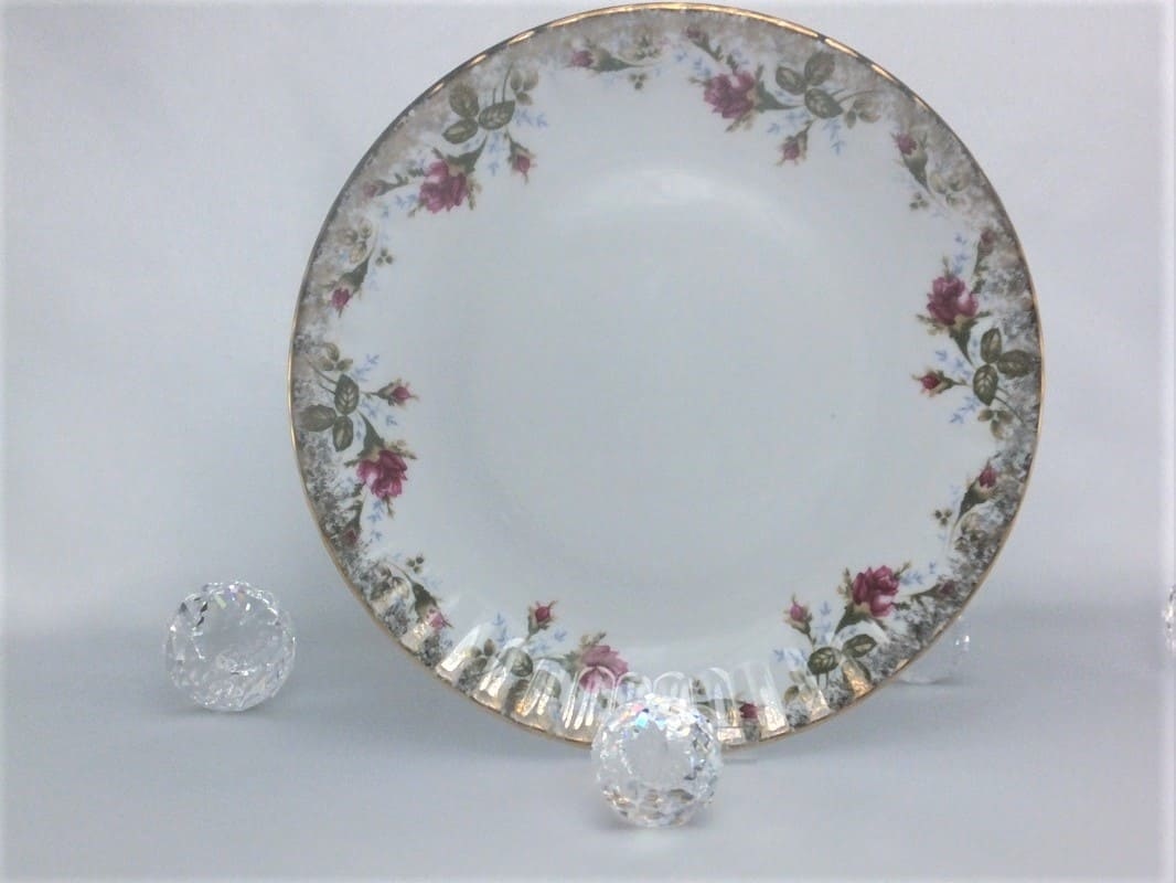 CHODZIEZ 1852 Marie - Rose plate flat 24 cm