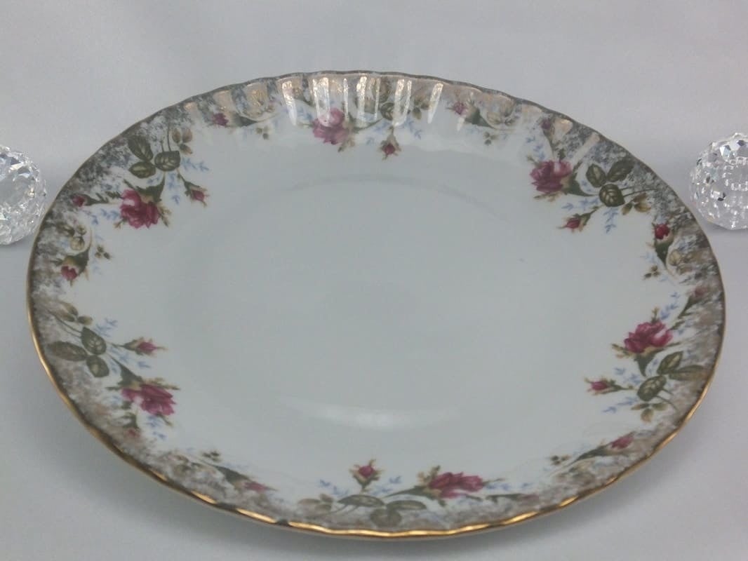 CHODZIEZ 1852 Marie - Rose plate flat 24 cm