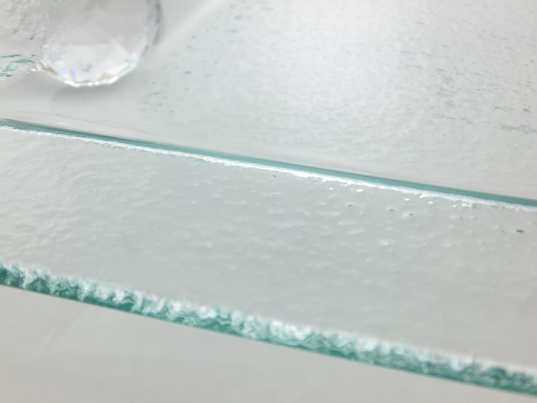 Tablett aus Glas 29 ,5 x 22, 5 cm