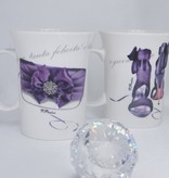 CARMANI - 1990 Coffee Cups Set - Fashionista - Lilla