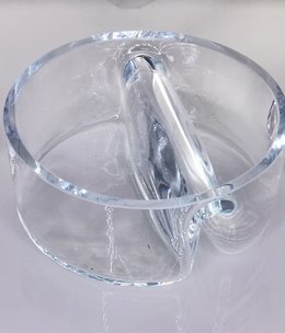 Glasschale - Twin - Klarglas 14,5 cm x 6 cm