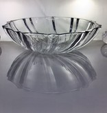 IRENA -  1924  Opulent serving bowl - Glass bowl with relief pattern