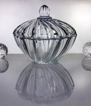 IRENA -  1924  Glass bowl with lid