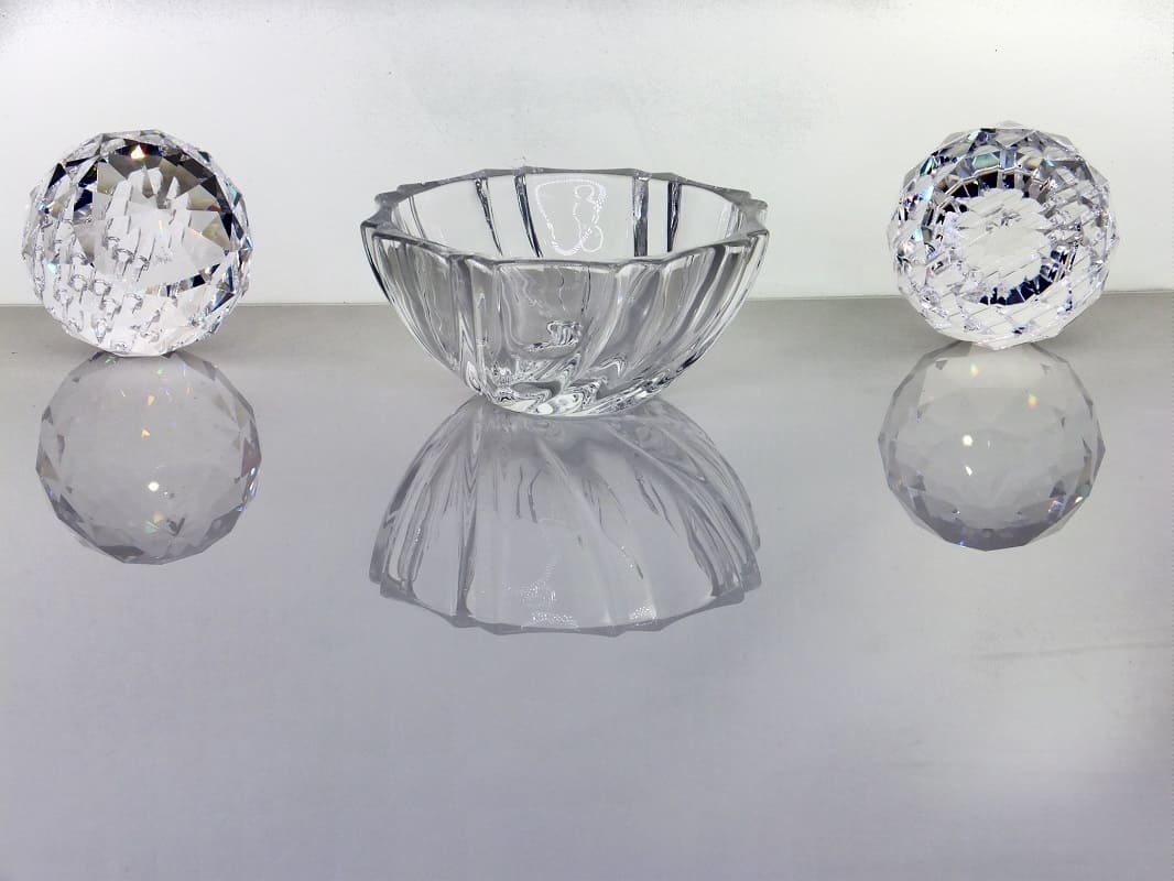 IRENA -  1924  Elegant glass bowls made of crystal glass in 4 sizes