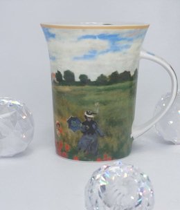 CARMANI - 1990 Claude Monet - Poppy Field - Coffee Cup X