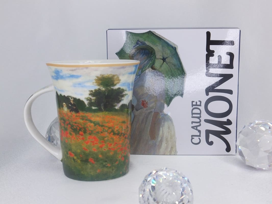 CARMANI - 1990 Claude Monet - Poppy field at Argenteuil - coffee mug