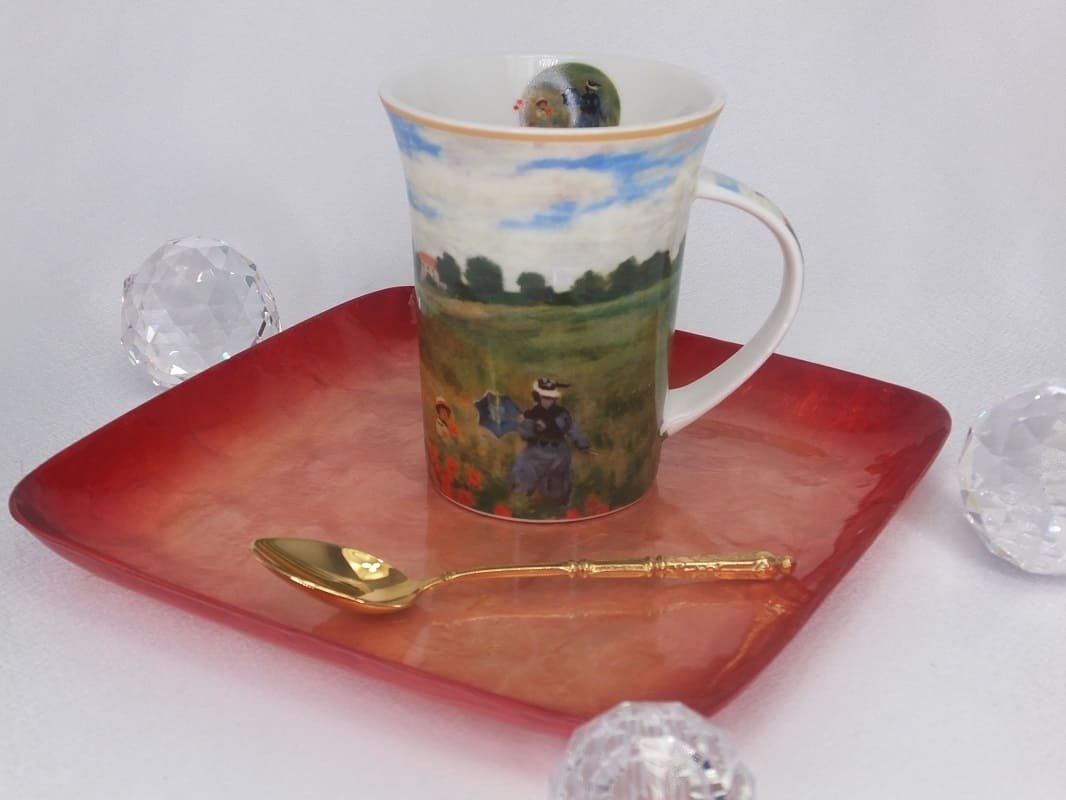 CARMANI - 1990 Claude Monet - Mohnfeld  bei Argenteuil - Kaffeetasse