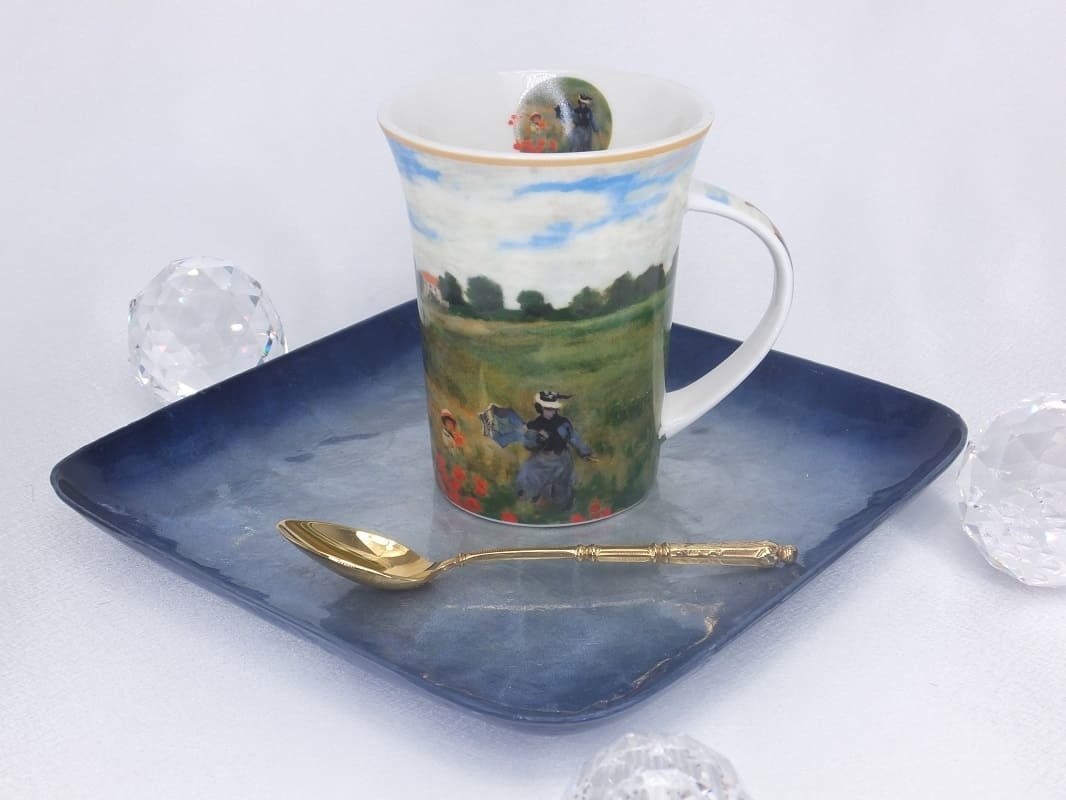 CARMANI - 1990 Claude Monet - Mohnfeld  bei Argenteuil - Kaffeetasse