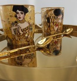 CARMANI - 1990 Gustav Klimt - Adele Bloch Bauer  - Kaffeetasse in Metallbox