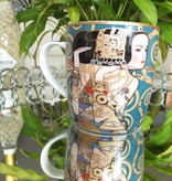CARMANI - 1990 Gustav Klimt - Expectation - Porcelain coffee cup in a metal box