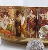 CARMANI - 1990 Alfons Mucha - The Precious Stones - Ruby - Coffee Cup