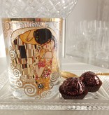 CARMANI - 1990 Gustav  Klimt - Glas - Der Kuss - Wasserglas /Whiskyglas