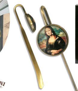 CARMANI - 1990 Leonardo da Vinci - Bookmark - Mona Lisa