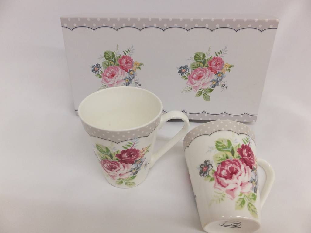 Dallas - stylish porcelain cups set