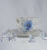 Piaf - elegant china cups in fine bone china - twin cups classic