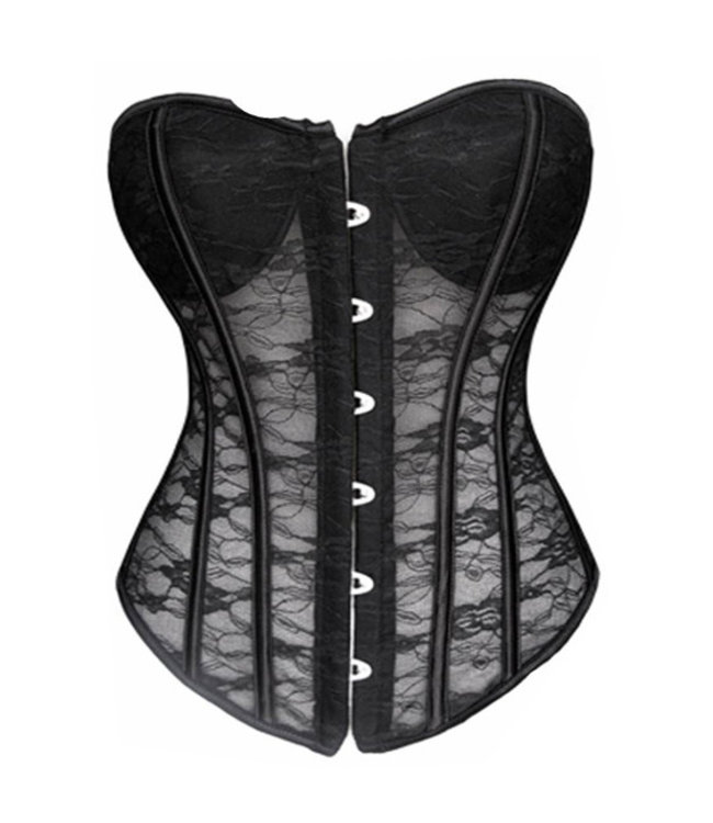 Zwart corset van - ClassyWear