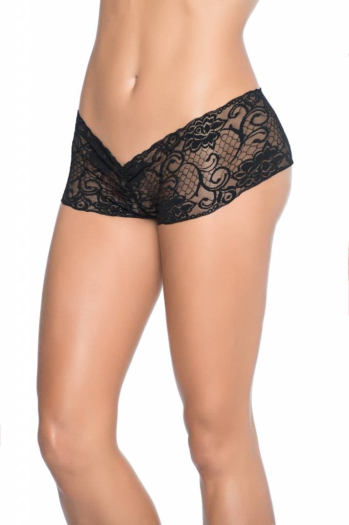 kanten-boyshort-open-kruis-zwart-classywear