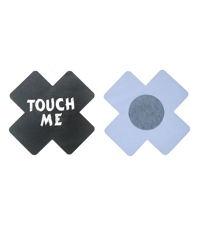 Zwarte tepelplakkers (touch me)