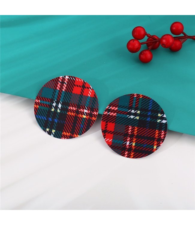 Kerst tepelplakkers (rond)