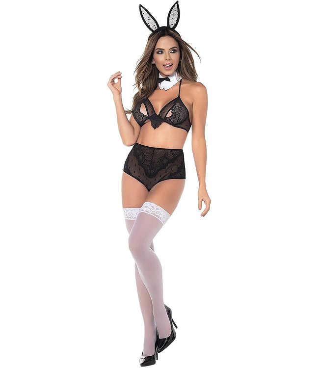 Exclusive sexy bunny kostuum lingerie setje