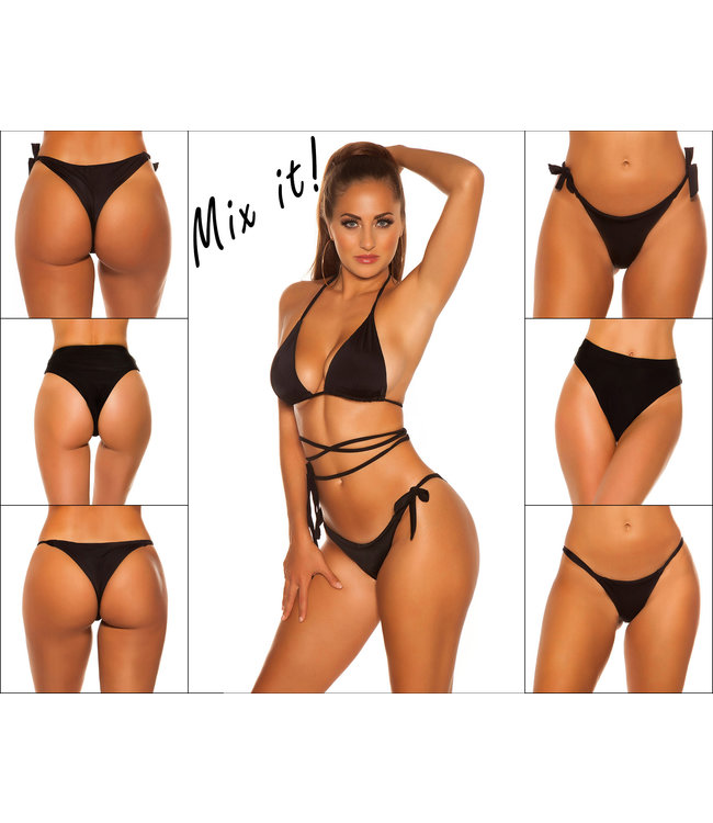 Mix it-Bikini top zwart