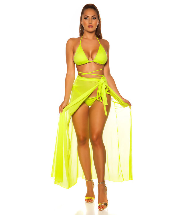 Mix it-Bikini top neon groen