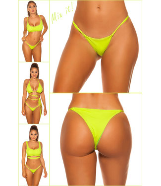 ClassyWear Sexy Brazilian bikini broekje (Neongreen)