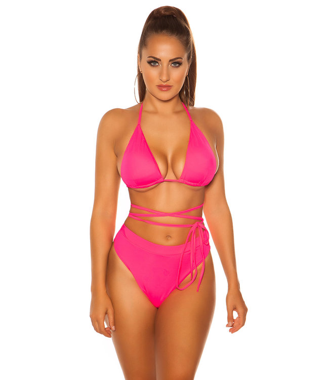 ClassyWear Mix it-Bikini top neon pink