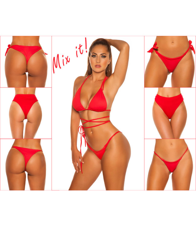 Mix it-Bikini top - Rood