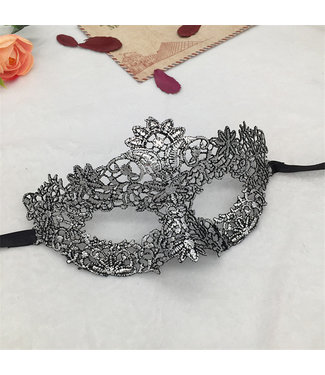 Mysteryland oogmasker - zilver