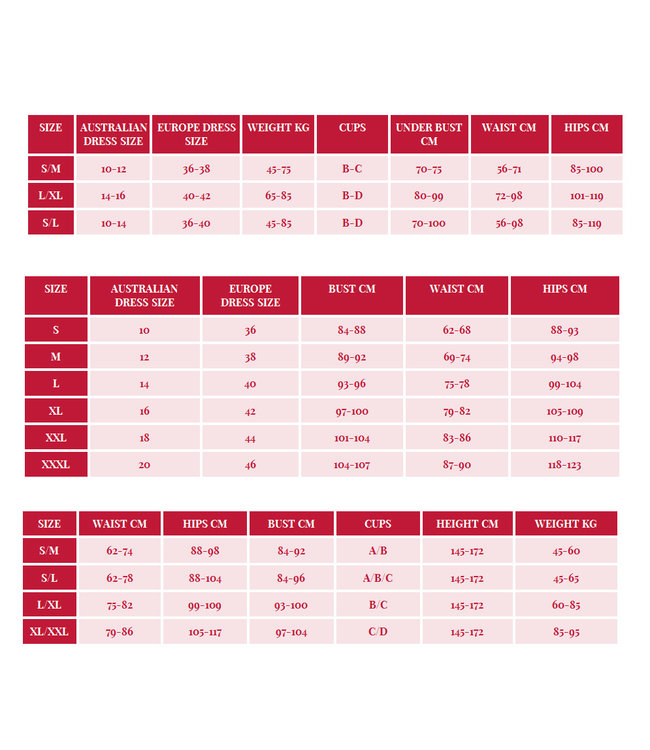 LUXE 5DELIGE KERST BABYDOLL LINGERIE SETJE ROOD ClassyWear