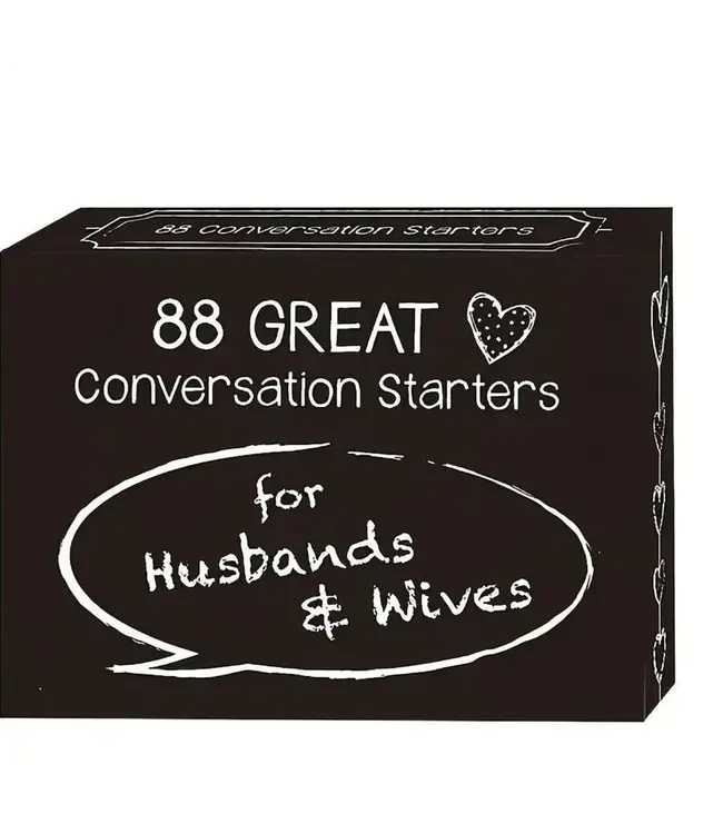 Tafel spel kaarten voor couple - 88 kaarten