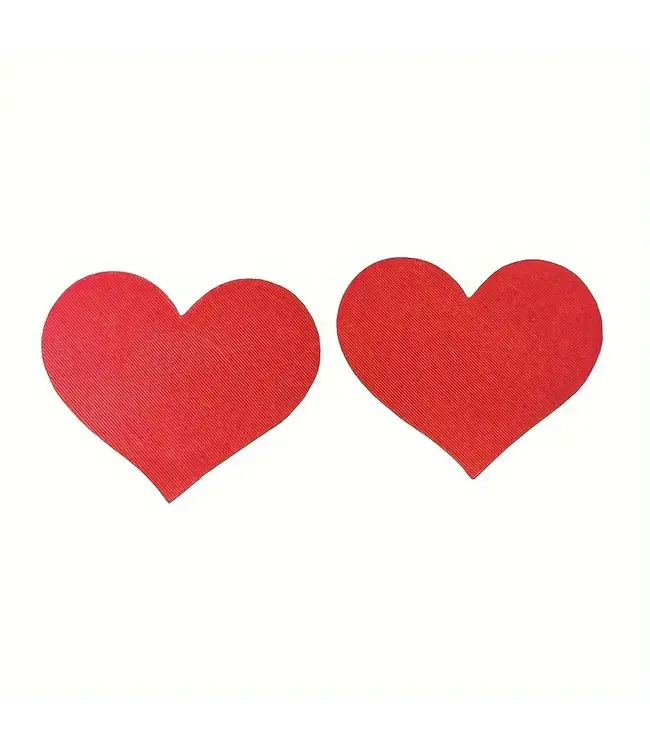 Satijnen rode haartje tepelplakker