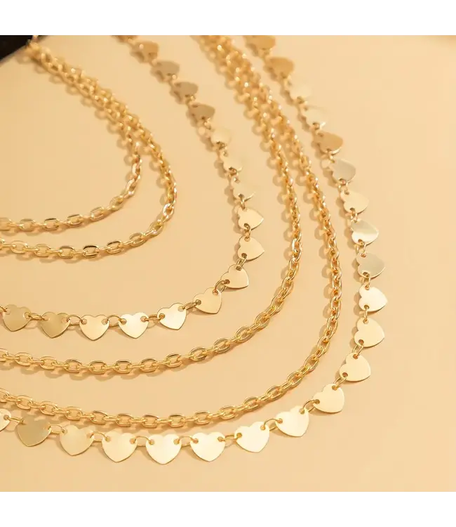 Sexy elegante beenketting lichaamsaccessoires - goud