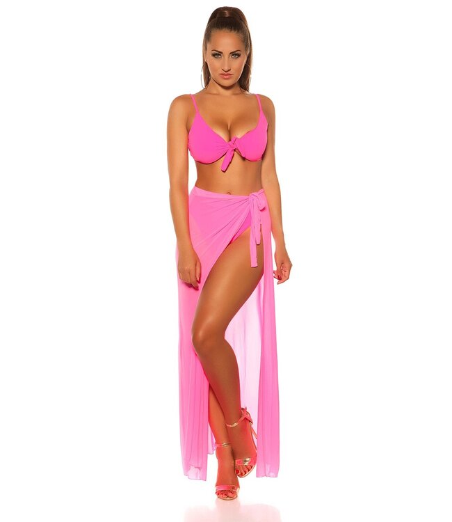 Mix it! Sexy bikini topje - neonpink