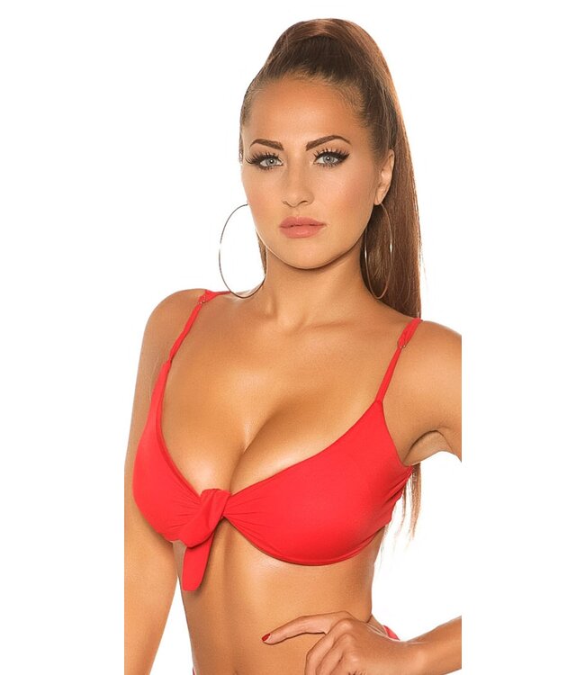 Mix it! Sexy bikini topje -rood