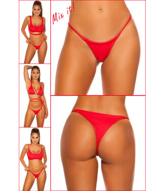ClassyWear Sexy Brazilian bikini broekje- rood