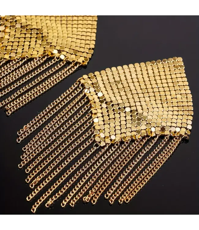 Luxe gouden metallic tepleplakker - goud