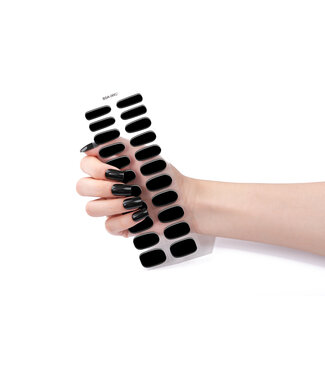 ClassyWear Gel Nail Wraps & Gellak Stickers Liquorice gel strips Manicure
