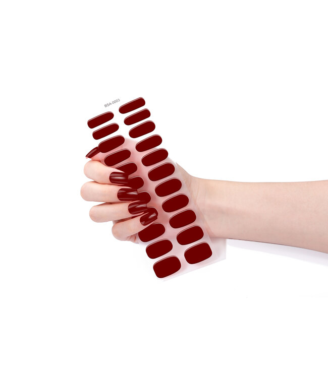 Gel Nail Wraps & Gellak Stickers Rouge Luxe gel strips Manicure