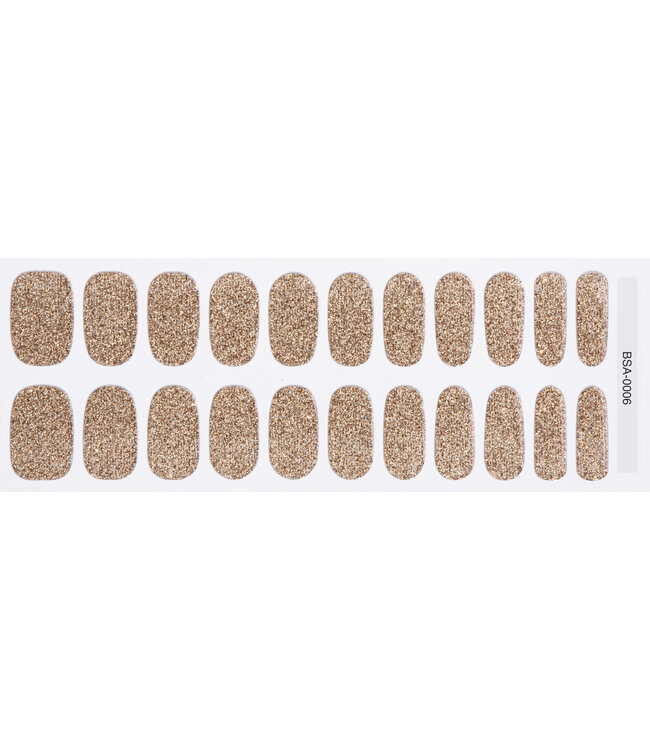 Gel Nail Wraps & Gellak Stickers Golden hour gel strips Manicure