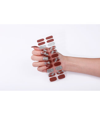 ClassyWear Gel Nail Wraps & Gellak Stickers LONDON SPARK gel strips Manicure