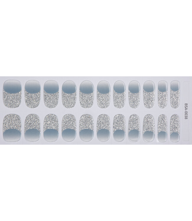 Gel Nail Wraps & Gellak Stickers FROZEN gel strips Manicure