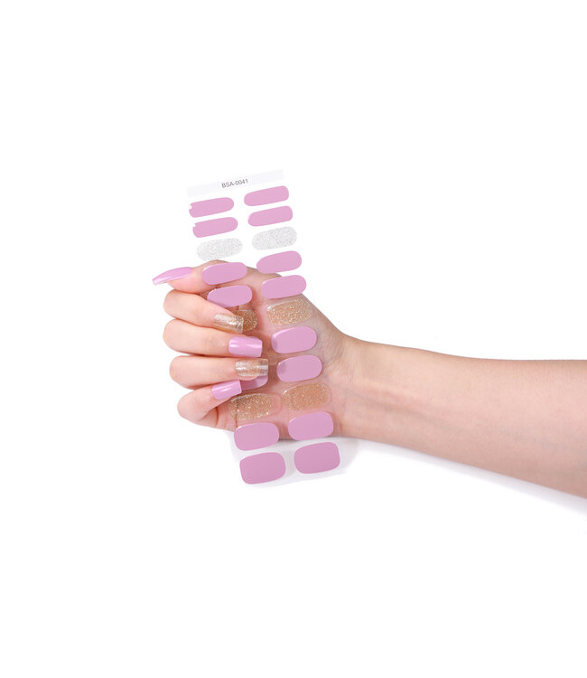 Gel Nail Wraps & Gellak Stickers SWEET DREAM gel strips Manicure